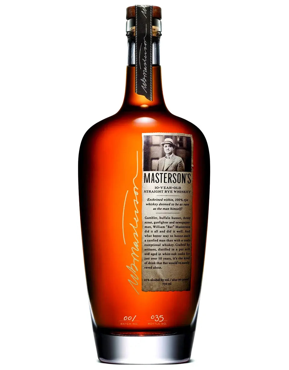 Buy Masterson's Straight Rye Whisky 10 Year Old