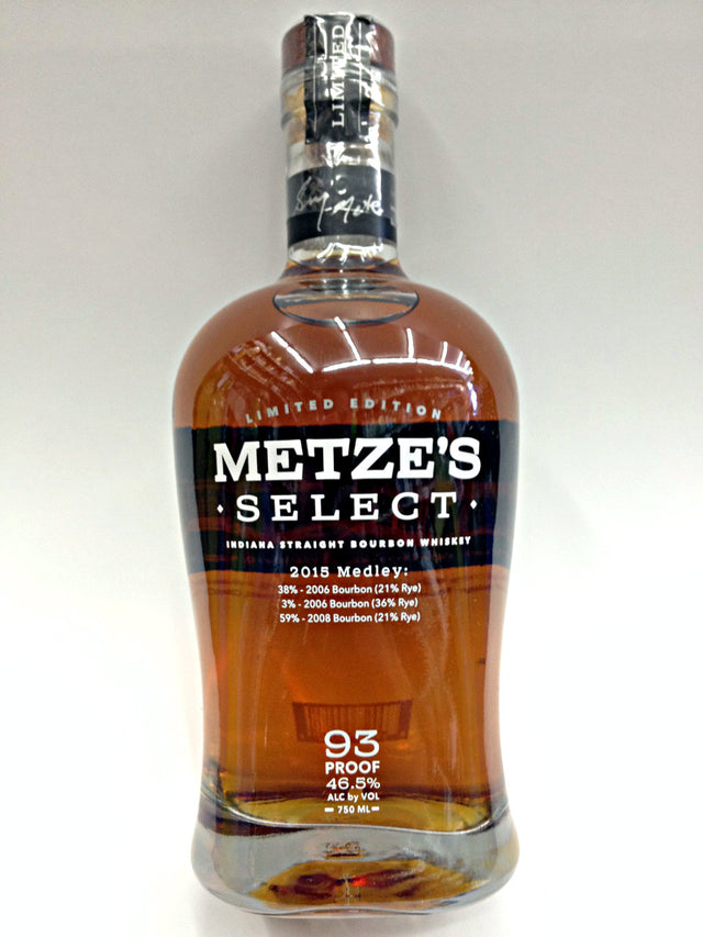 Metze's Select Bourbon 750ml - Liquor