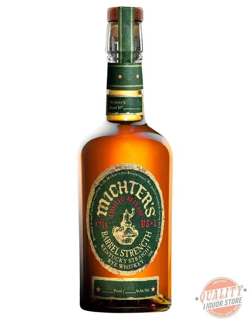 Buy Michter's Barrel Strength Kentucky Straight Rye Whiskey
