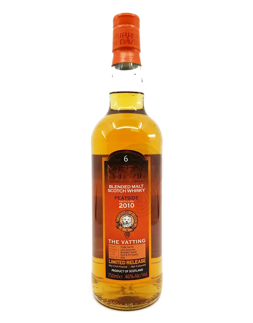 Buy Murray McDavid Old The Vatting 2010 Peatside Port & Px Sherry Blended