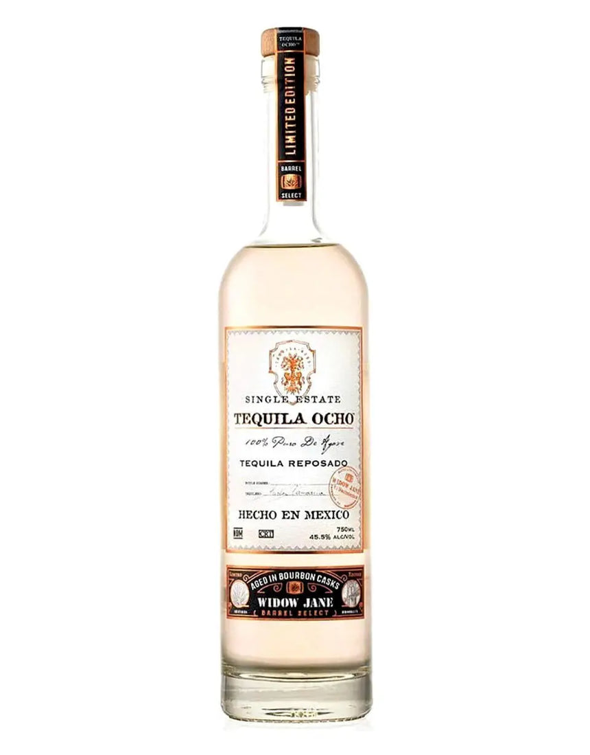 Tequila Ocho Reposado Aged in Widow Jane Bourbon Barrel - Ocho