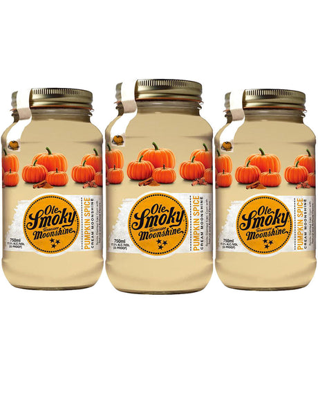 Ole Smoky Pumpkin Spice Cream Moonshine 3-Pack Combo - Ole Smoky