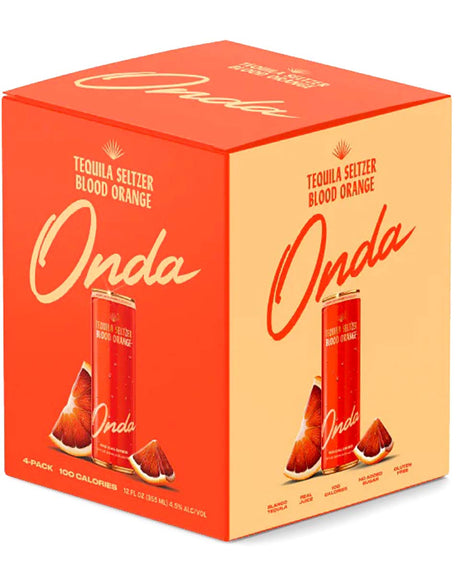 Buy Onda Spakling Tequila Blood Orange 4-Pack