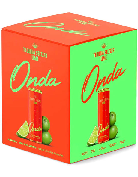 Buy Onda Sparkling Tequila Lime 4-Pack