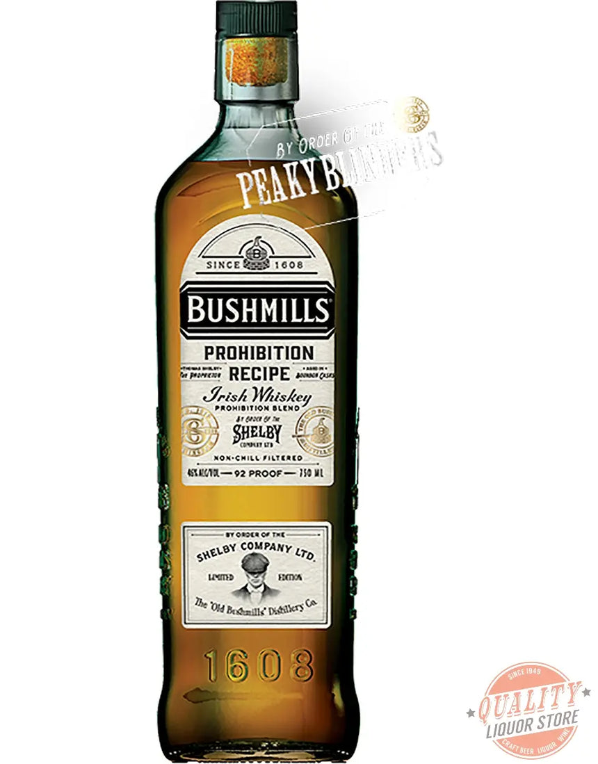Buy Bushmills Peaky Blinders Prohibition Recipe Whiskey