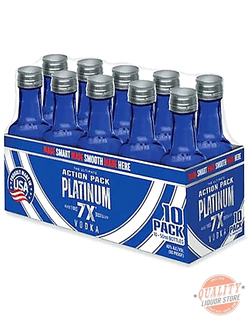 Buy Platinum 7X Vodka 10-Pack 50ml