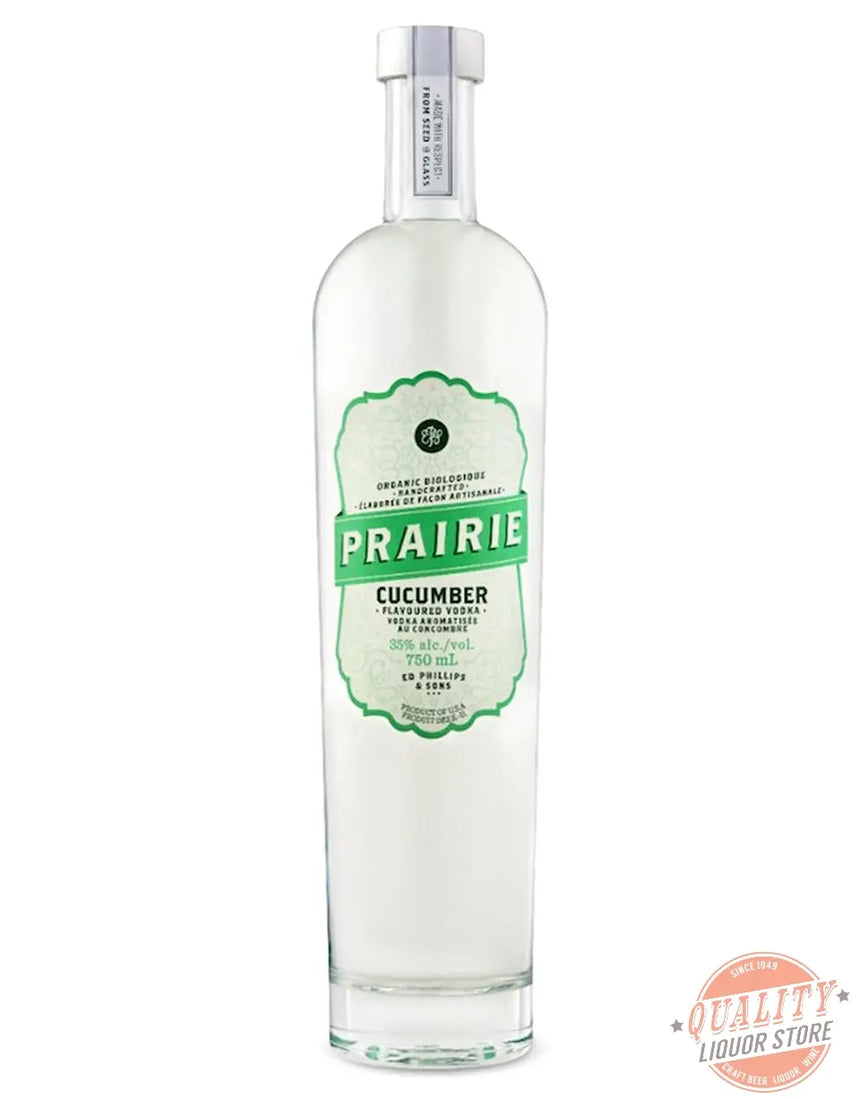 Prairie Organic Cucumber Vodka - Prairie Vodka