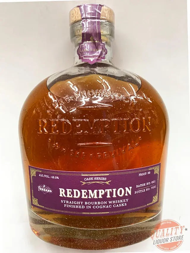 Redemption Cognac Cask Series Bourbon 750ml - Redemption