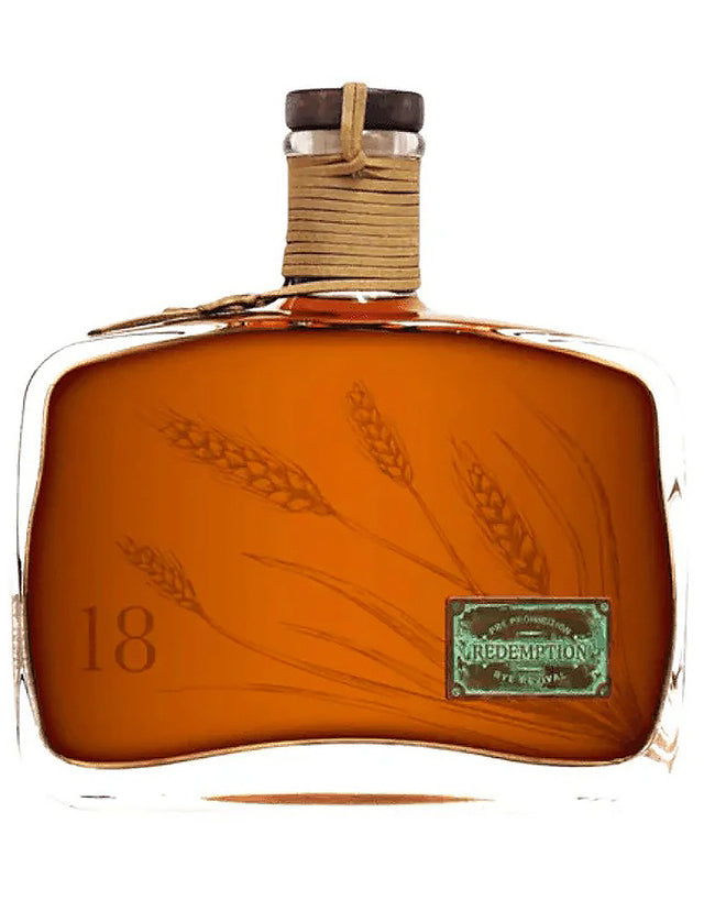 Buy Redemption Ancients 18 Year Old Straight Rye Whiskey