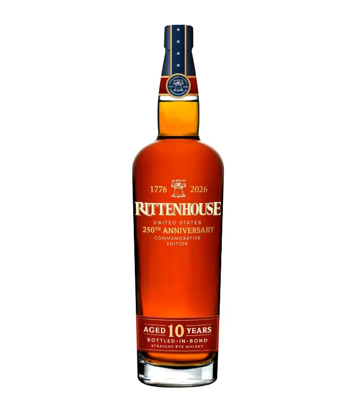 Rittenhouse Rye Rittenhouse 250th Anniversary Commemorative 10 Year Straight Rye Whiskey - Whiskey Quality Liquor Store