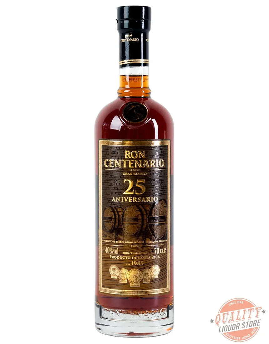 Ron Centenario 25 Year Gran Reserva Rum - Ron Centenario