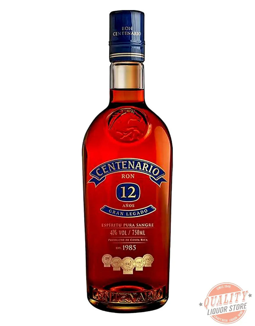 Ron Centenario Rum Gran Legado 12 Year - Ron Centenario