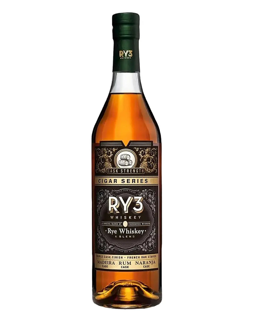 Buy Ry3 Cigar Series Cask Strength Rye Whiskey