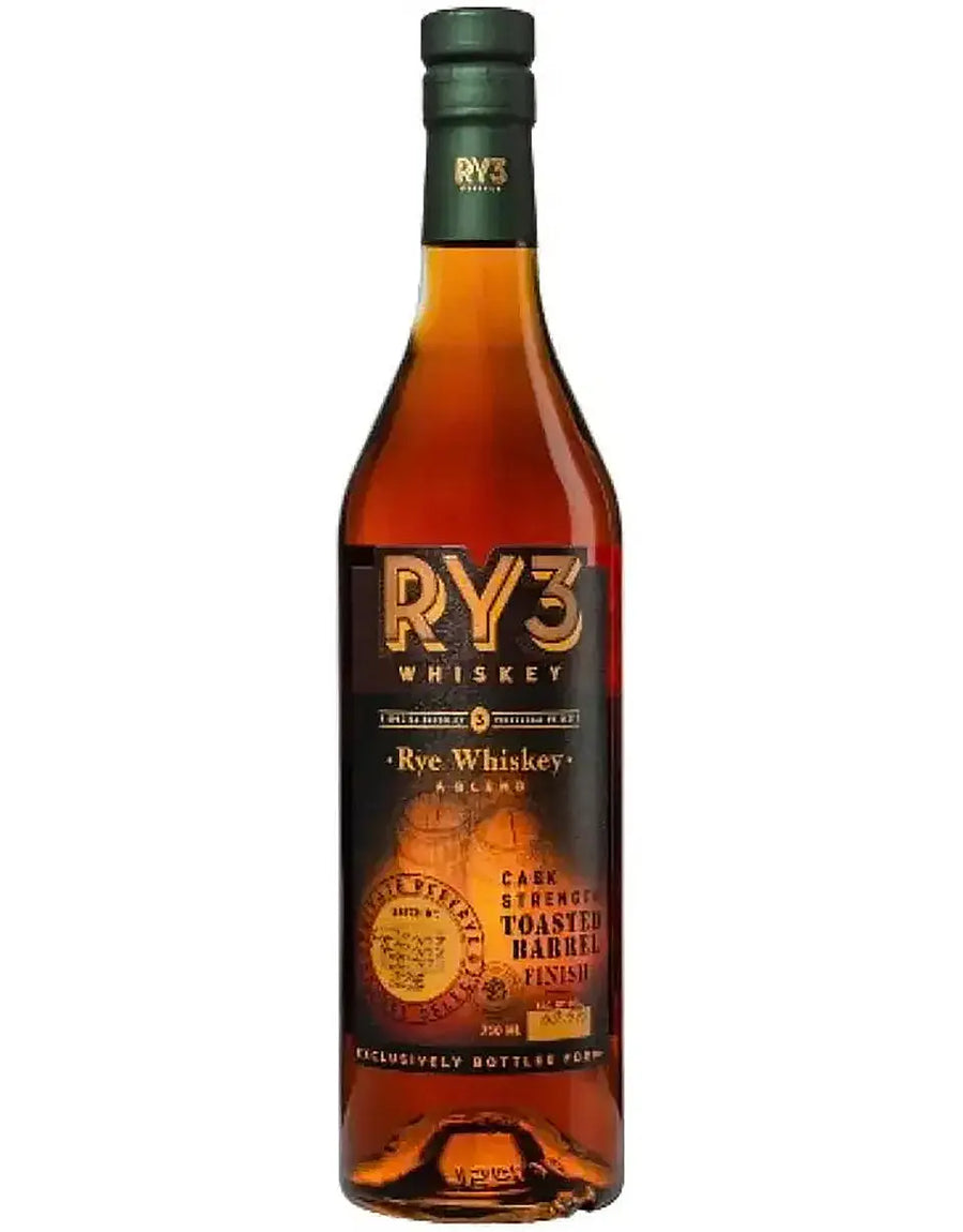Ry3 Cask Strength Toasted Barrel Finish Rye Whiskey