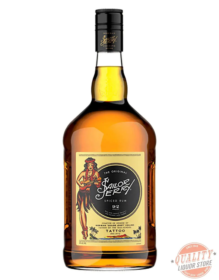 Sailor Jerry Spiced Rum 1.75 Liter - Sailor Jerry