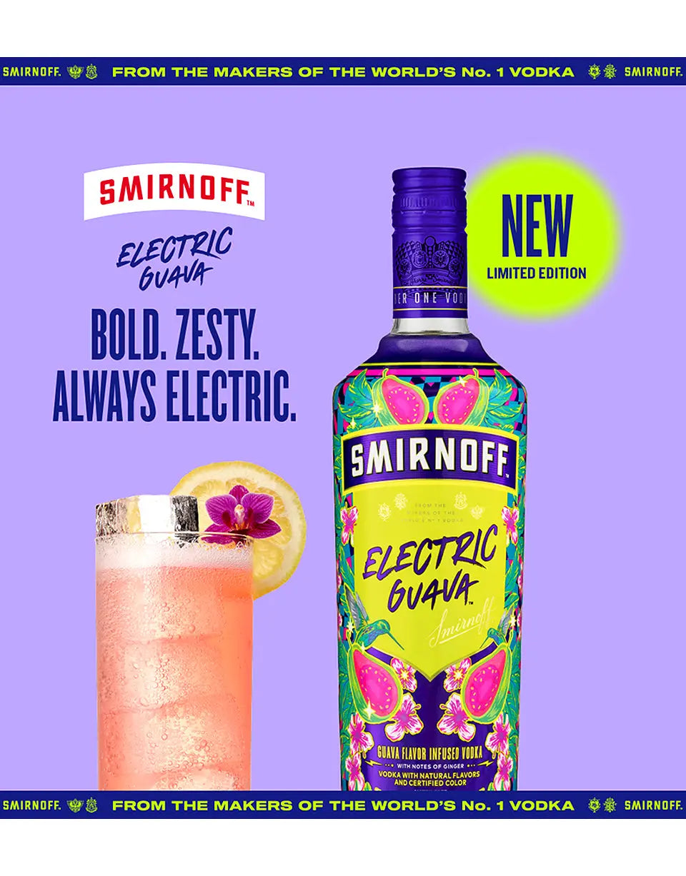 Buy Smirnoff Electric Guava Vodka