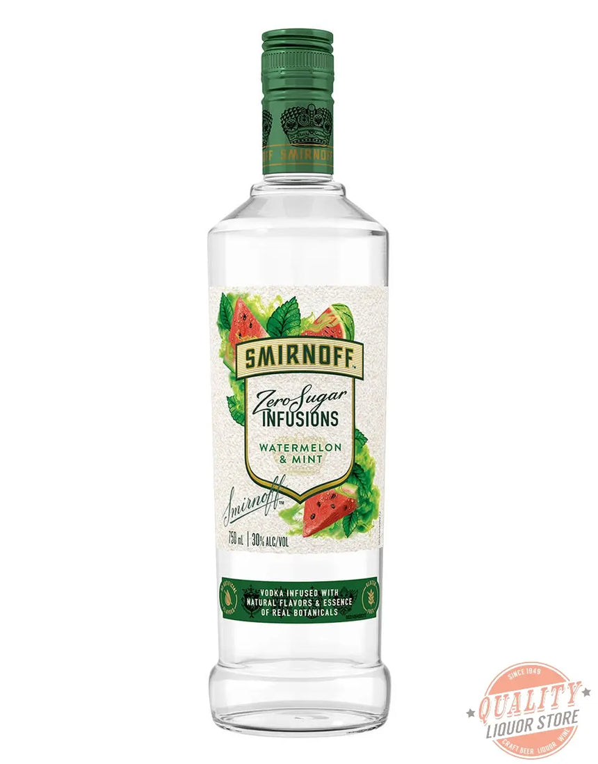 Smirnoff Zero Infusions Watermelon Mint 750ml - Smirnoff