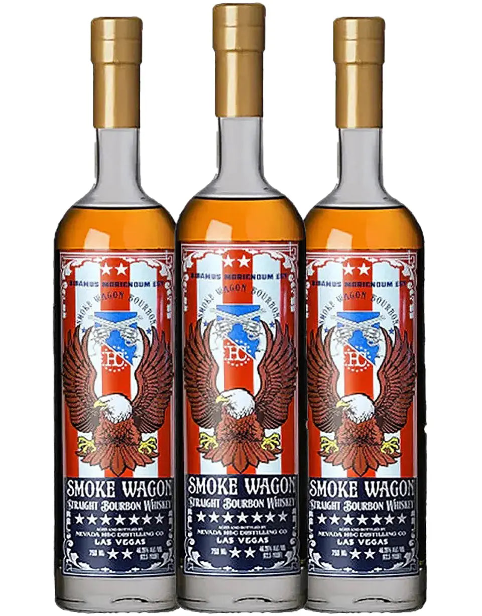 Smoke Wagon Straight Bourbon 4th of July Smoke Wagon