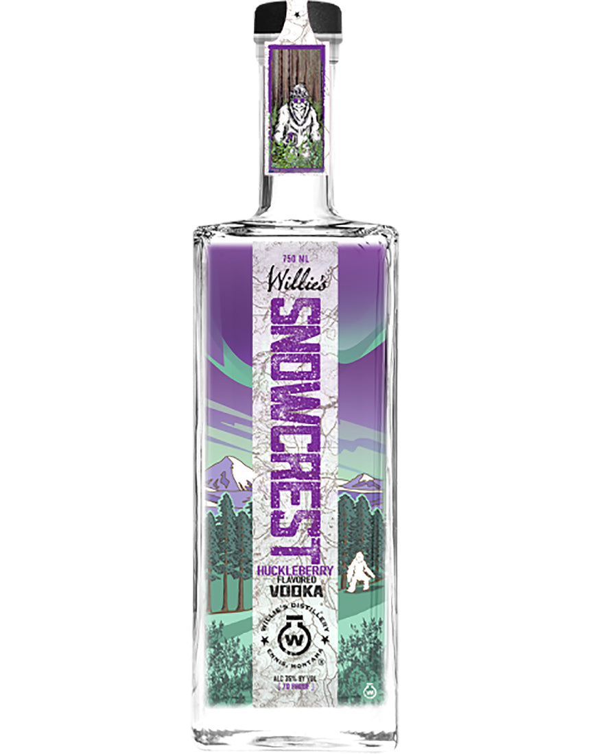 Willie's Snowcrest Huckleberry Vodka