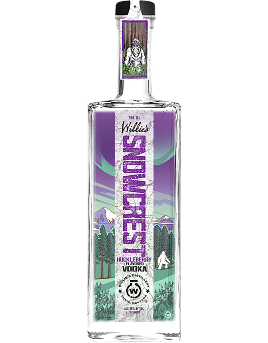 Willie's Snowcrest Huckleberry Vodka Willie's