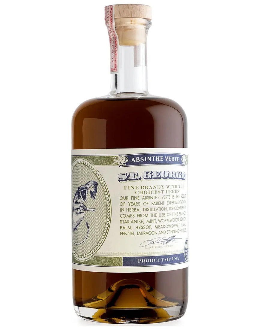 St George Absinthe 750ml - St George