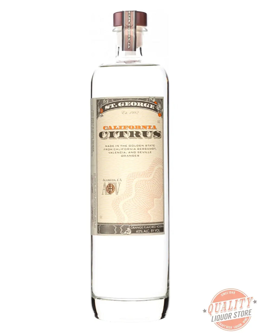St George Citrus Vodka 750ml - St George
