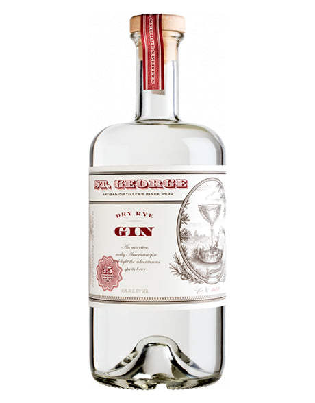 St George Gin Dry Rye 750ml - St George