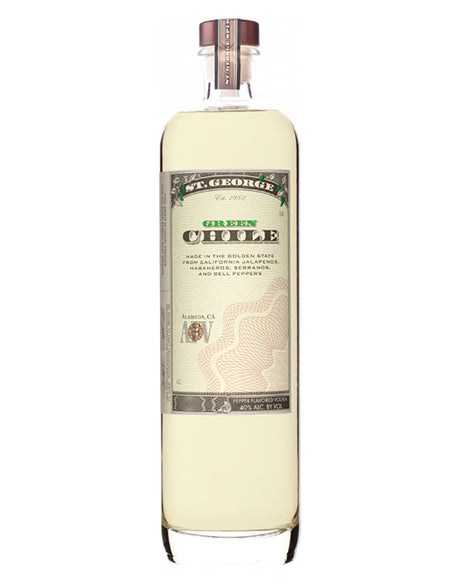 St George Green Chile Vodka - St George