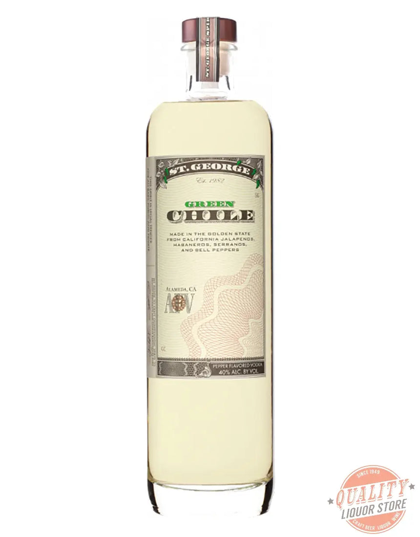 St George Green Chile Vodka - St George