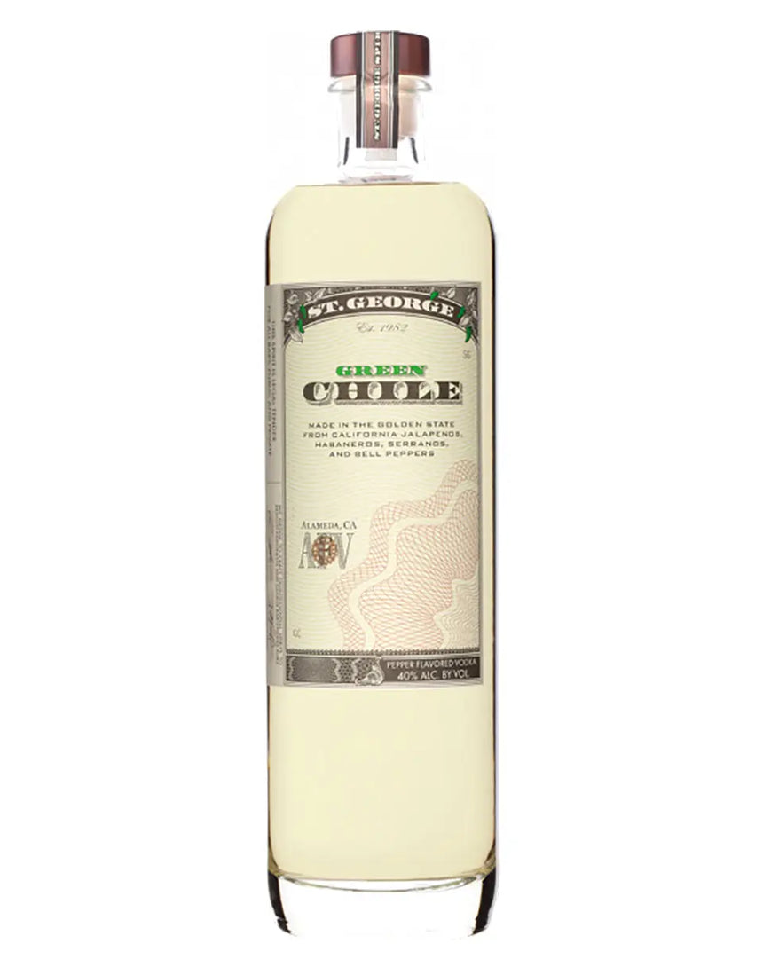 St George Green Chile Vodka - St George