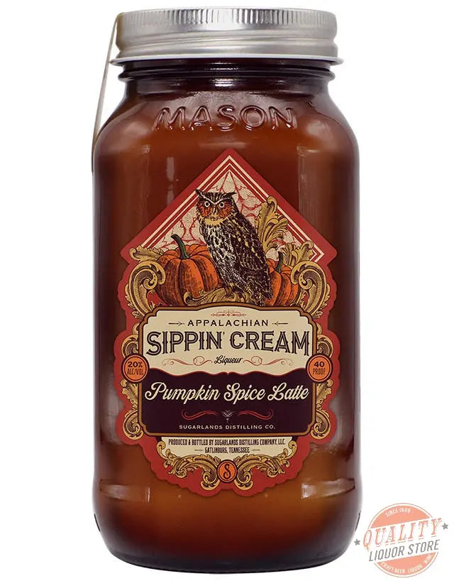 Sugarlands Pumpkin Spice Latte Sippin' Cream - Sugarlands Shine