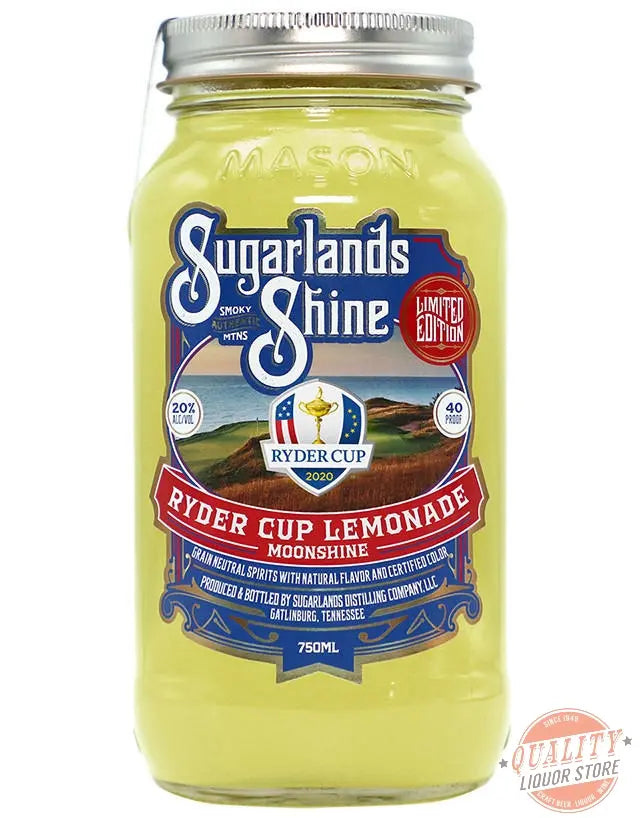 Sugarlands Ryder Cup Lemonade Moonshine - Sugarlands Shine