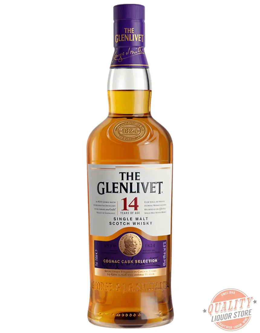 Glenlivet 14 Year Cognac Cask Selection - The Glenlivet
