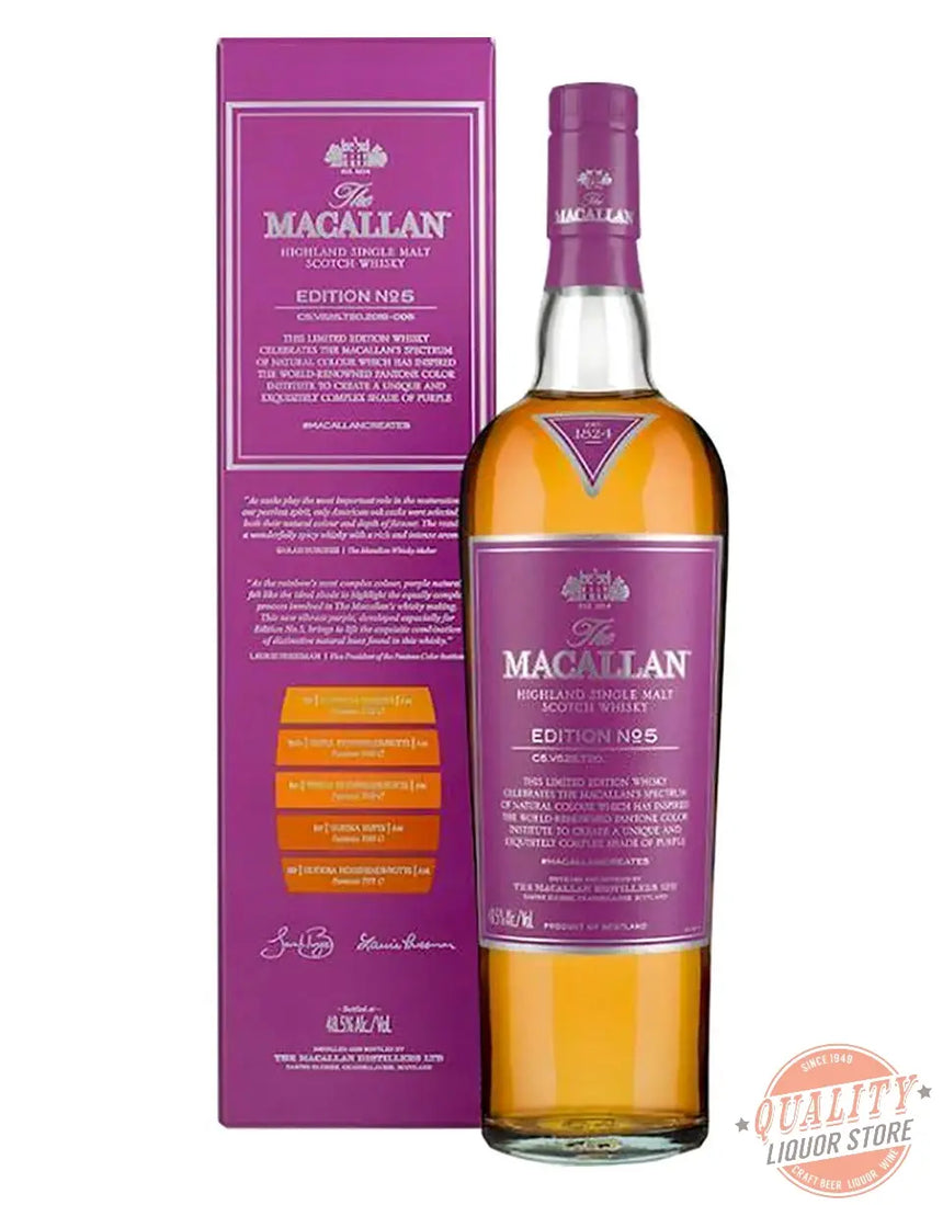 Macallan Edition No 5 750ml - The Macallan