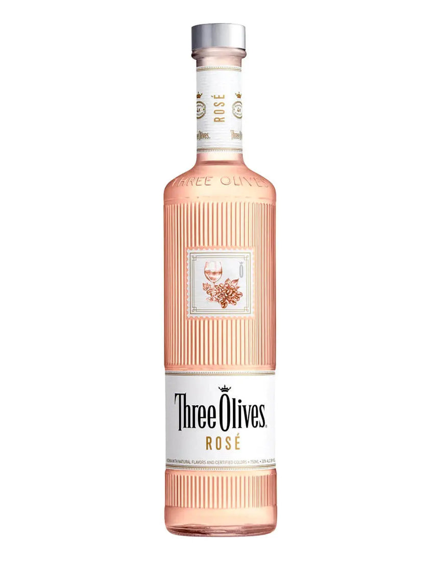 Three Olives Rose Vodka 750ml - Three Olives