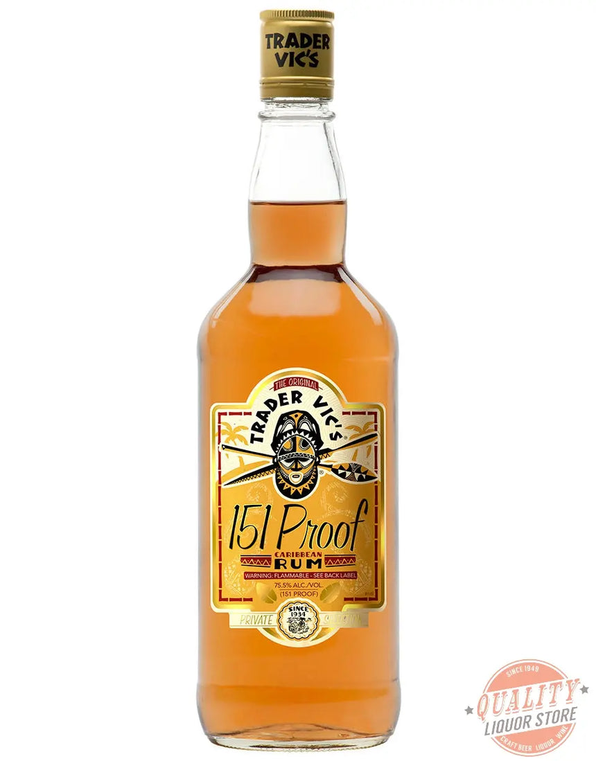 Trader Vic's 151 Proof Rum - Trader Vic's