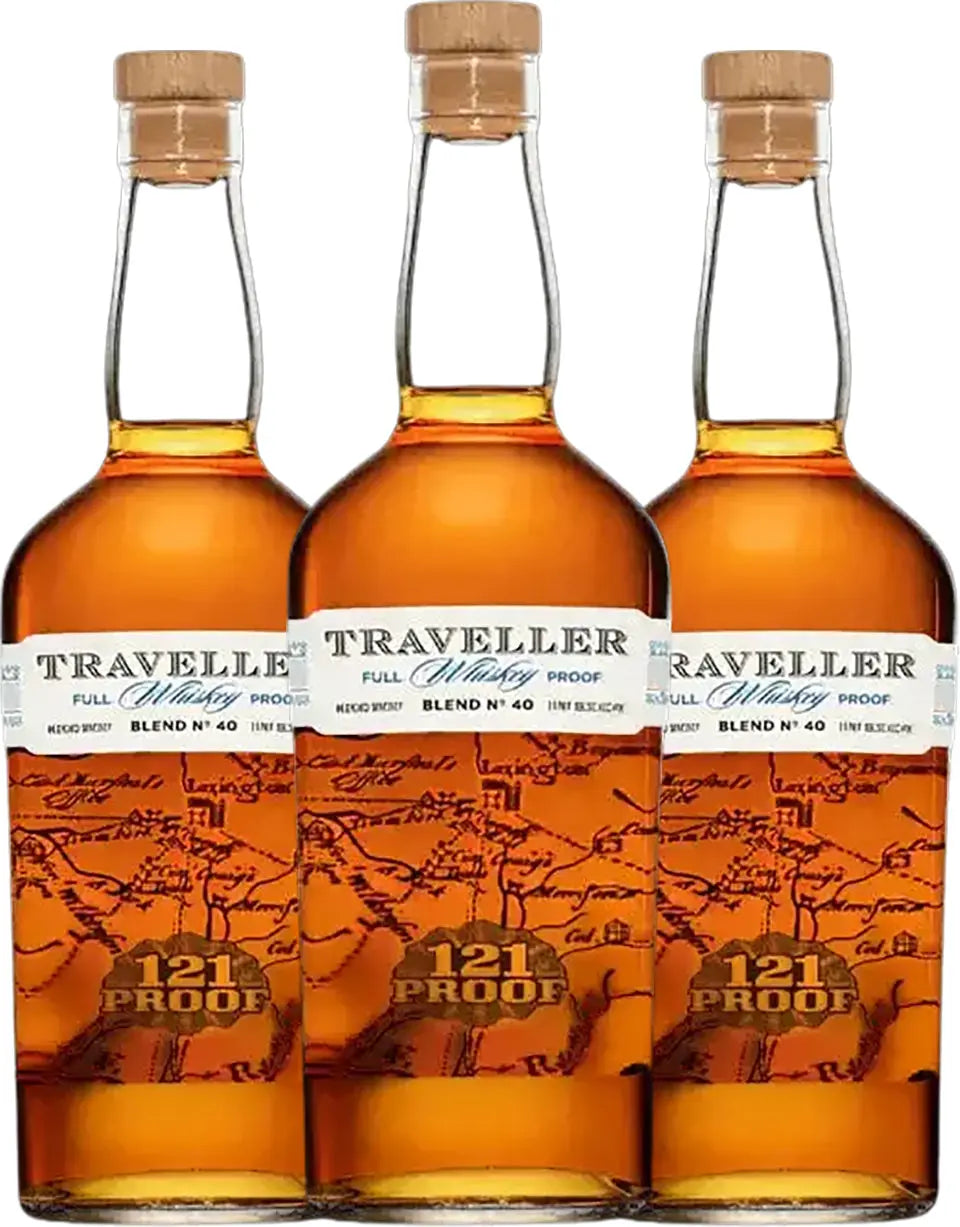 Buy Traveller Full Proof 121 Proof Whiskey by Chris Stapleton 3-Pack