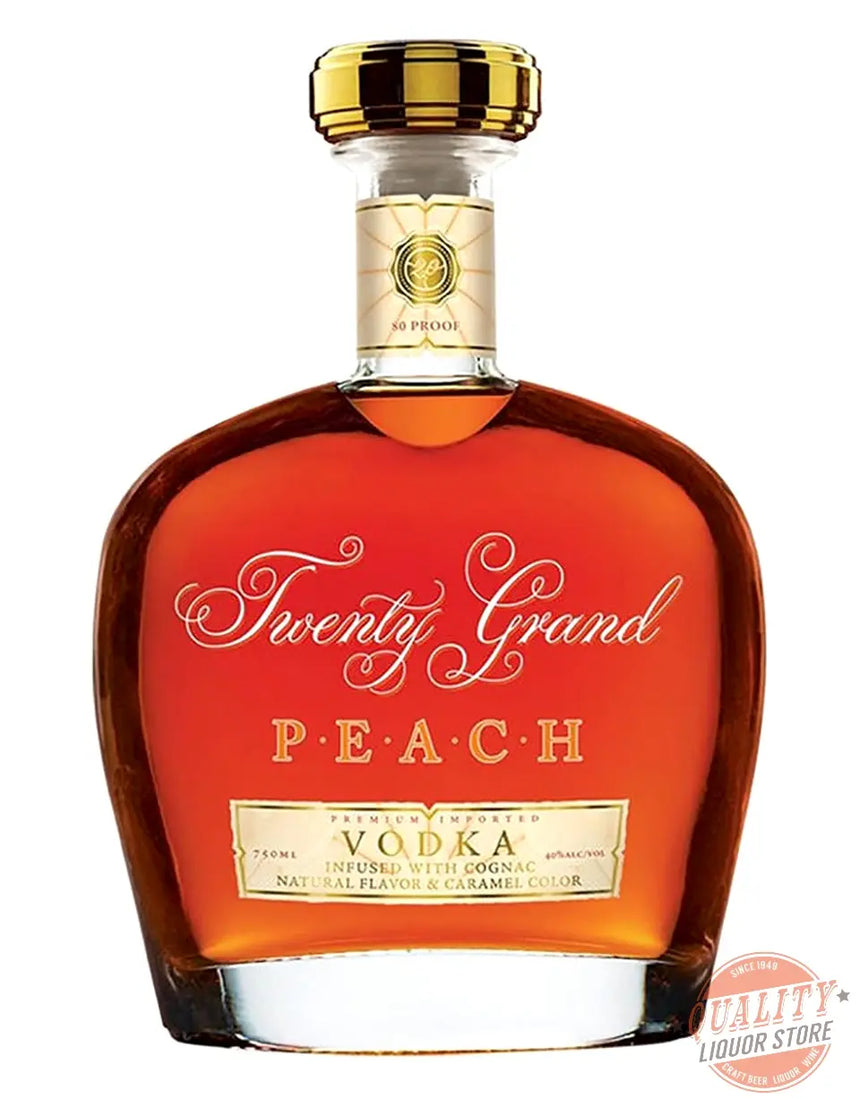 Twenty Grand Vodka Peach 750ml - Twenty Grand