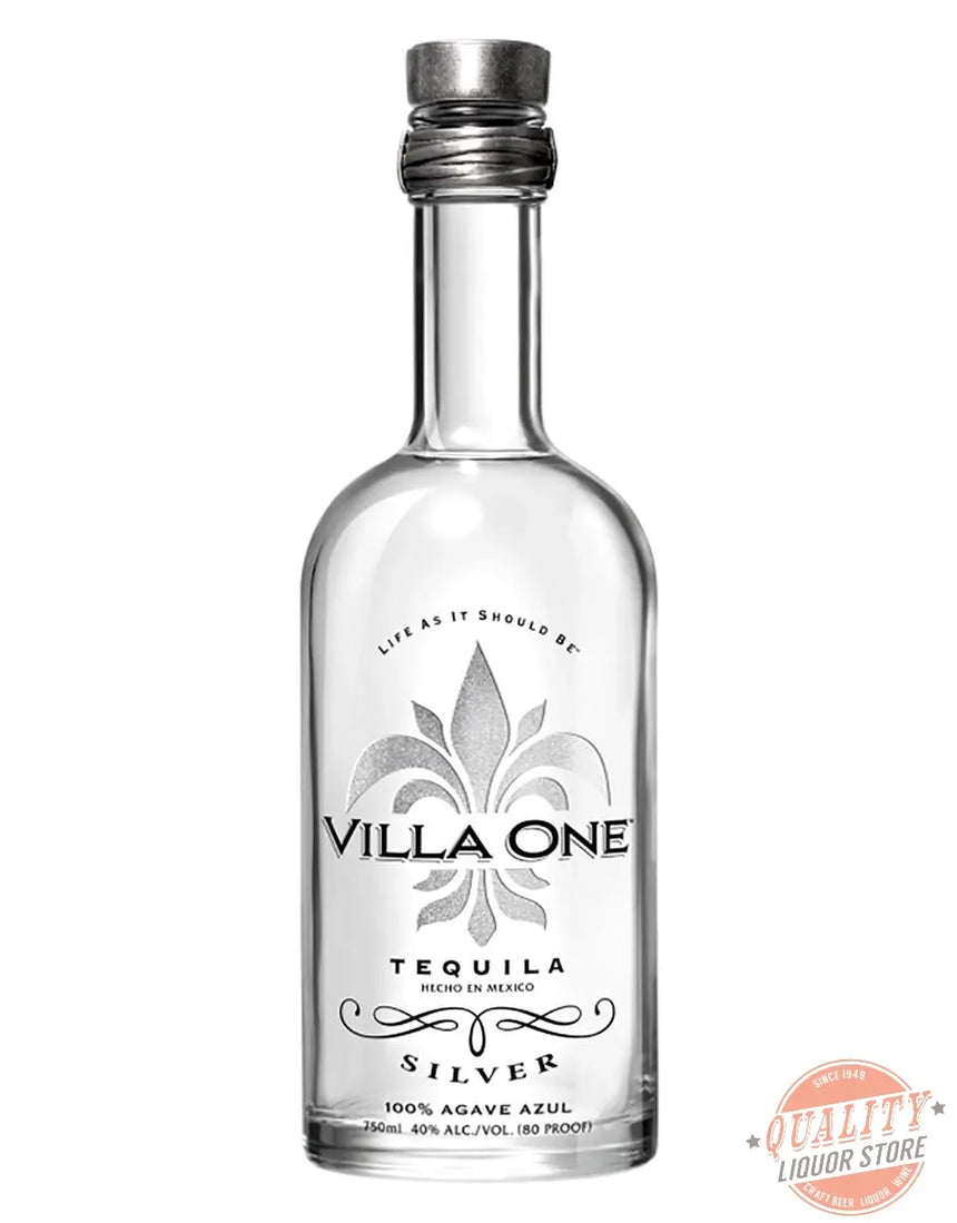 Villa One Silver Tequila 750ml - Villa One