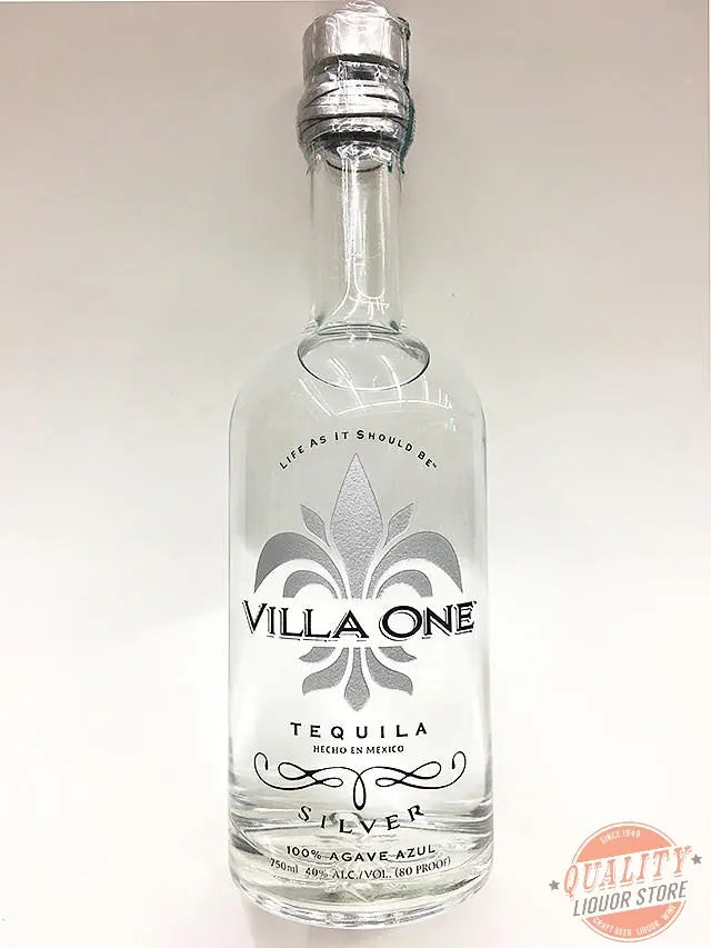 Villa One Silver Tequila 750ml - Villa One