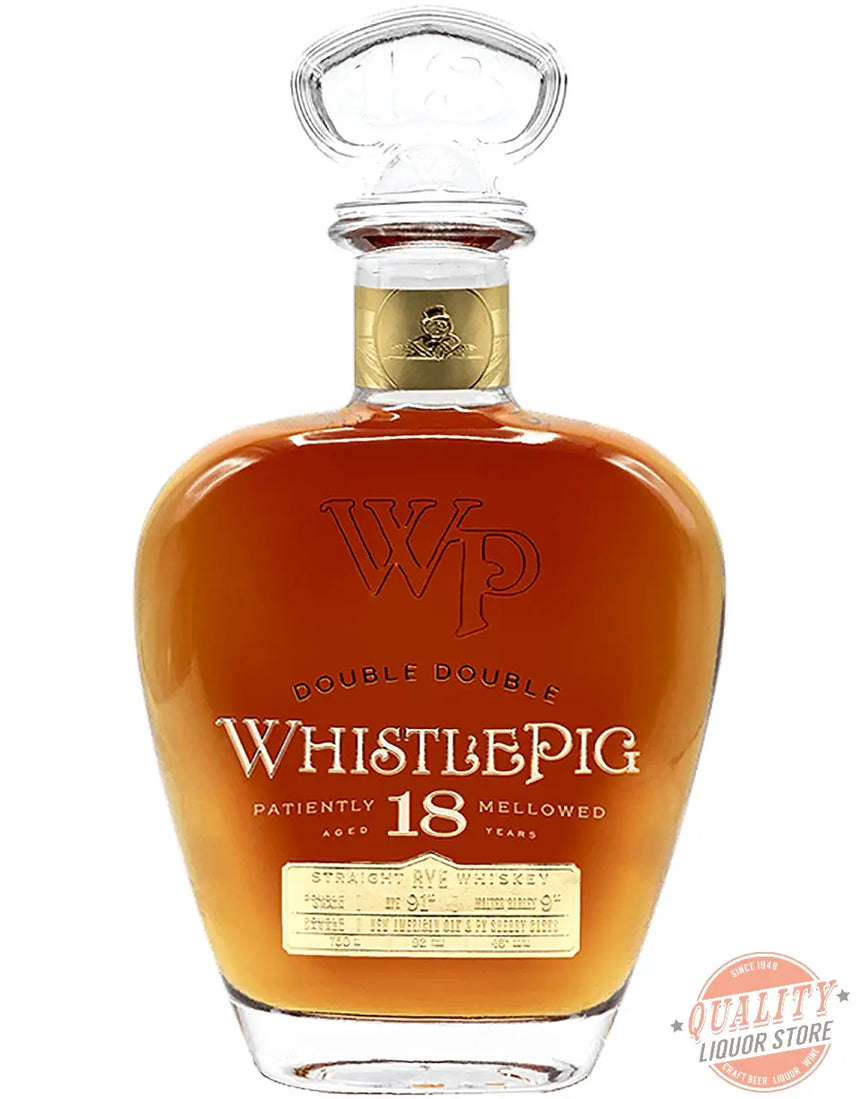 Buy WhistlePig 18 Year Double Malt Aged Rye Whiskey