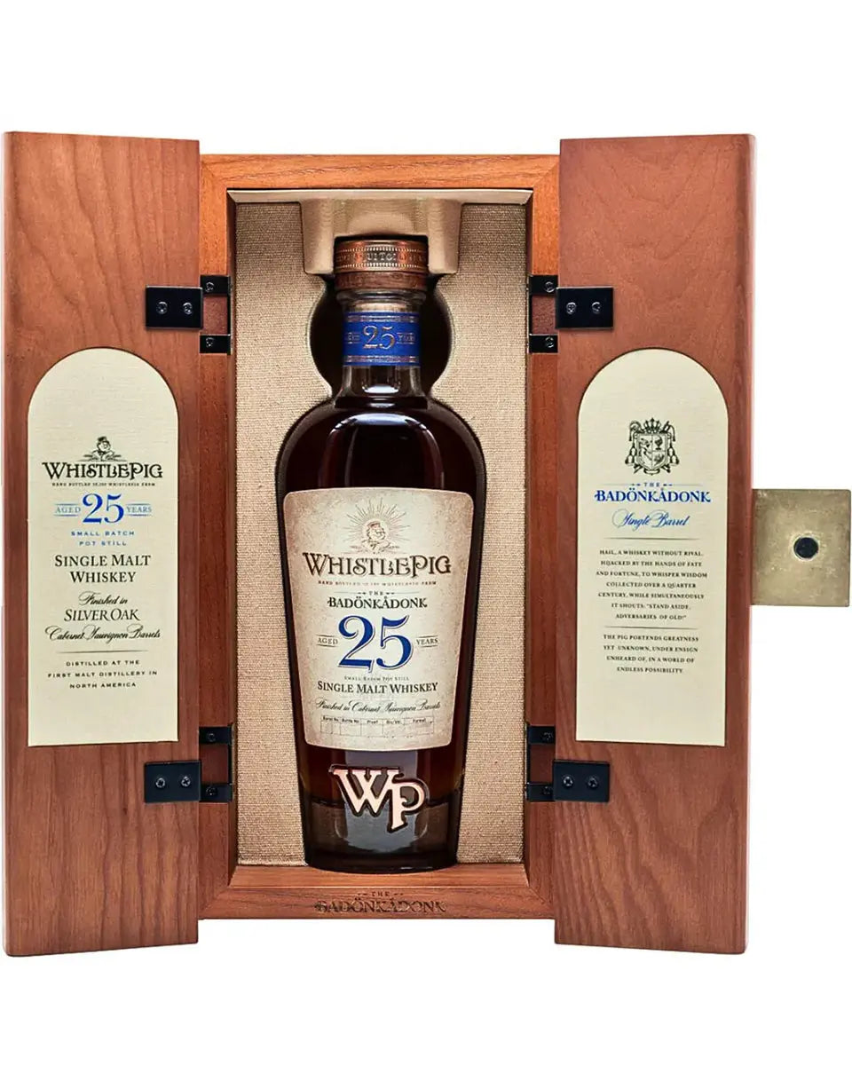 Buy WhistlePig The Badönkådonk 25 Year Single Malt Whiskey