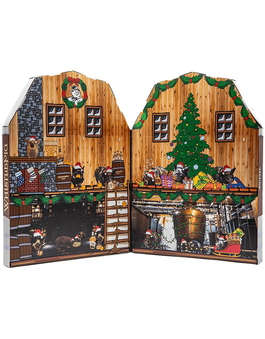 Buy WhistlePig Hogidays Advent Calendar – 12-Door Whiskey Gift Set