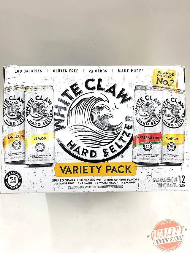 White Claw Hard Seltzer Variety Pack #2 12Pk - White Claw