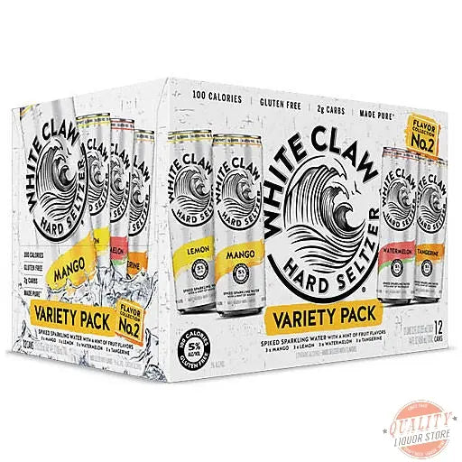 White Claw Hard Seltzer Variety Pack #2 12Pk - White Claw