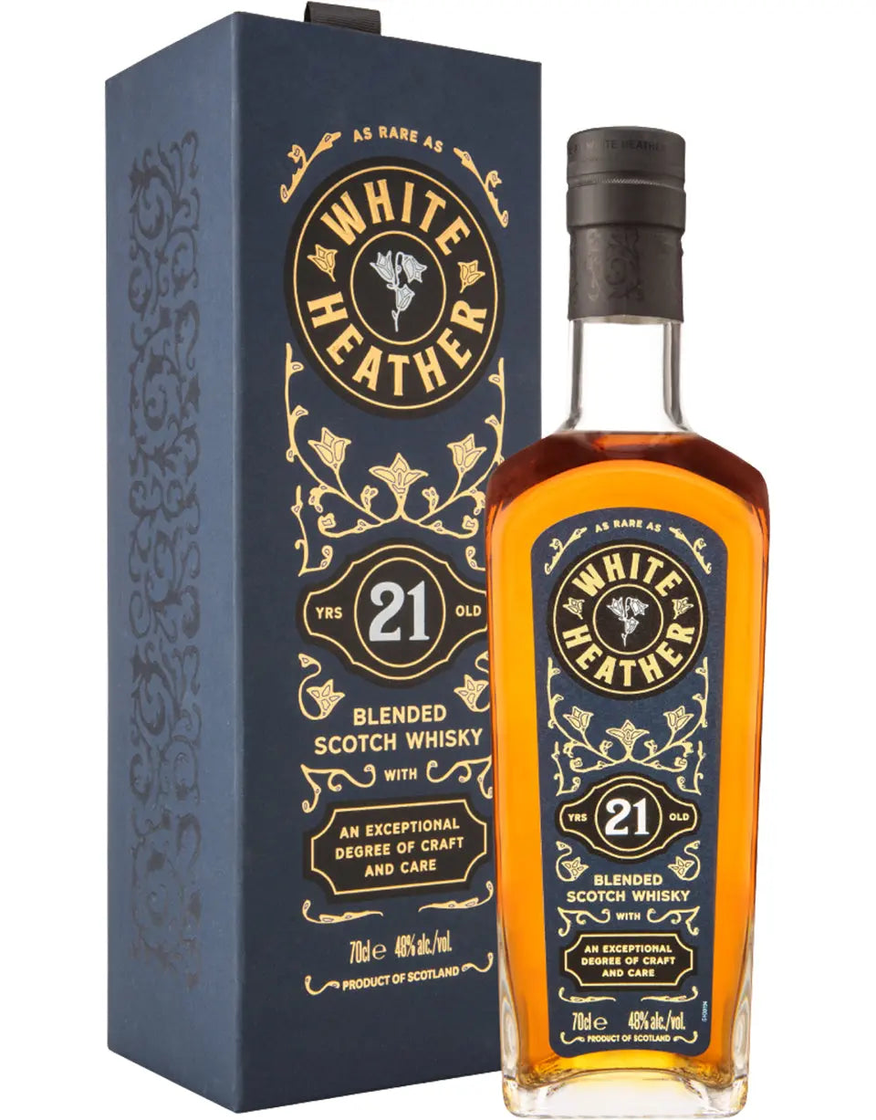 White Heather 21 Year Old Blended Scotch Whisky | Quality Liquor Store White Heather 21 Year Old Blended Scotch Whisky | Quality Liquor Store
