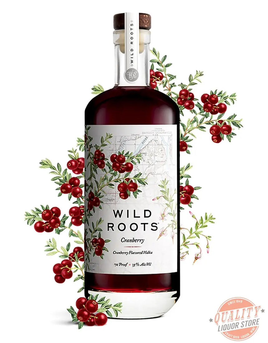 Wild Roots Cranberry Vodka - Wild Roots