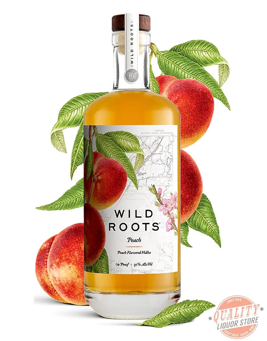 Wild Roots Peach Vodka - Wild Roots