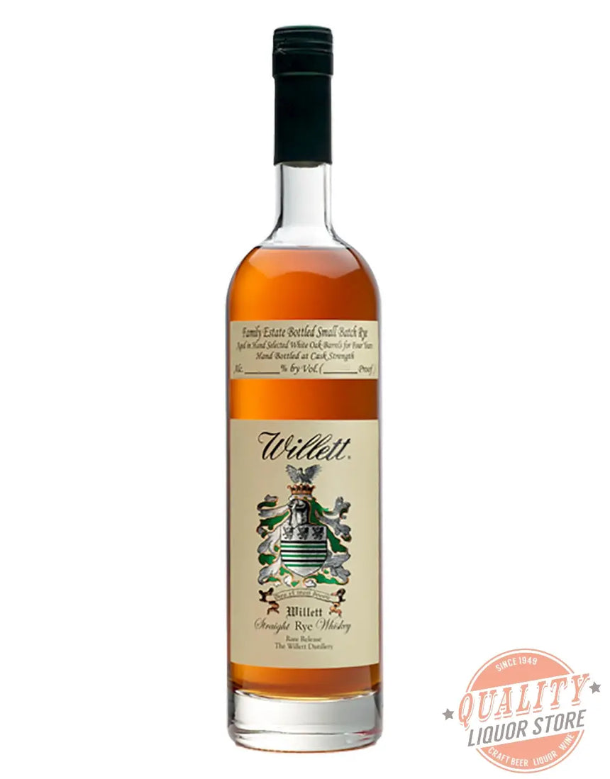 Willett Straight Rye 4 Year Small Batch Whiskey - Willett