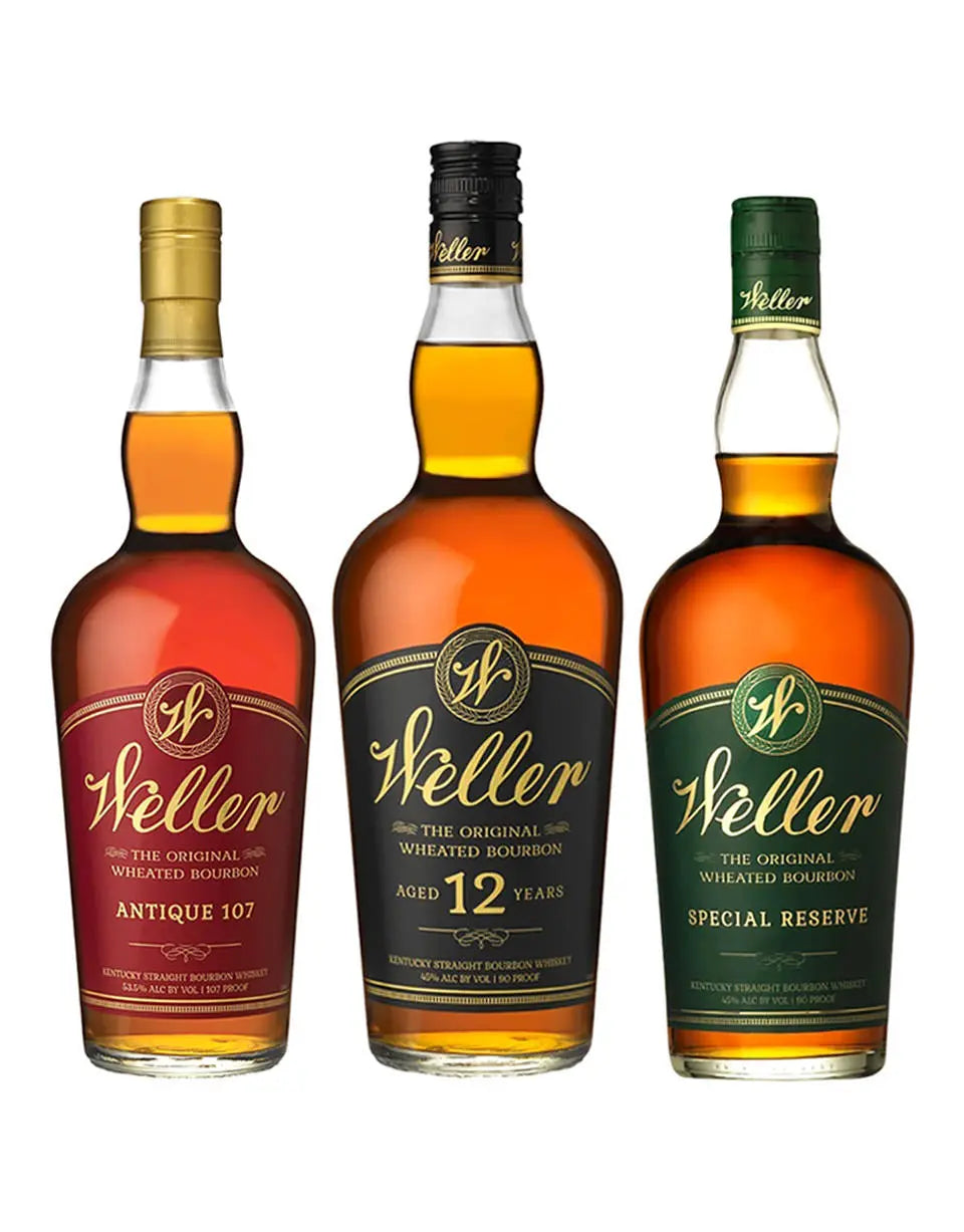 Weller Special Reserve 750ml ウイスキー ３本セット W.L. Weller Bourbon - Weller 12 Year, Antique 107 & Special Reserve
